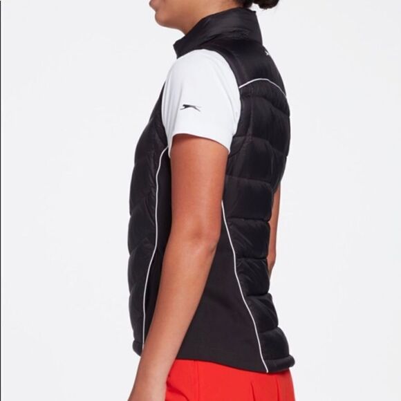 Slazenger Women's Warm Up Tech Down-Fill Golf Vest - Picture 5 of 12